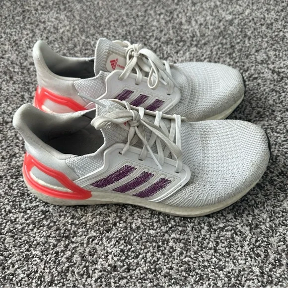 adidas gazelle silver green womens Adidas Ultraboost 20 Cloud White (W)